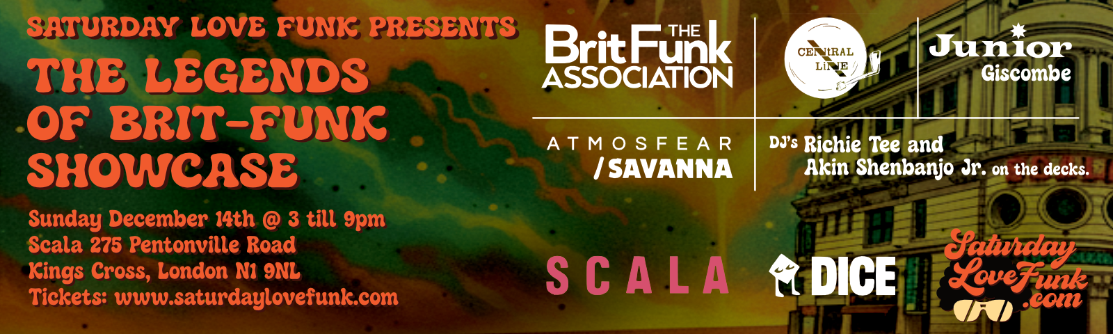 The legends of Brit-Funk showcase